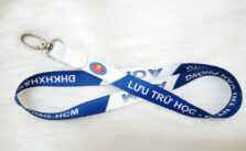 Dây đeo thẻ Satin AOM