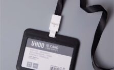 Bao đựng thẻ Uhoo cao cấp màu đen