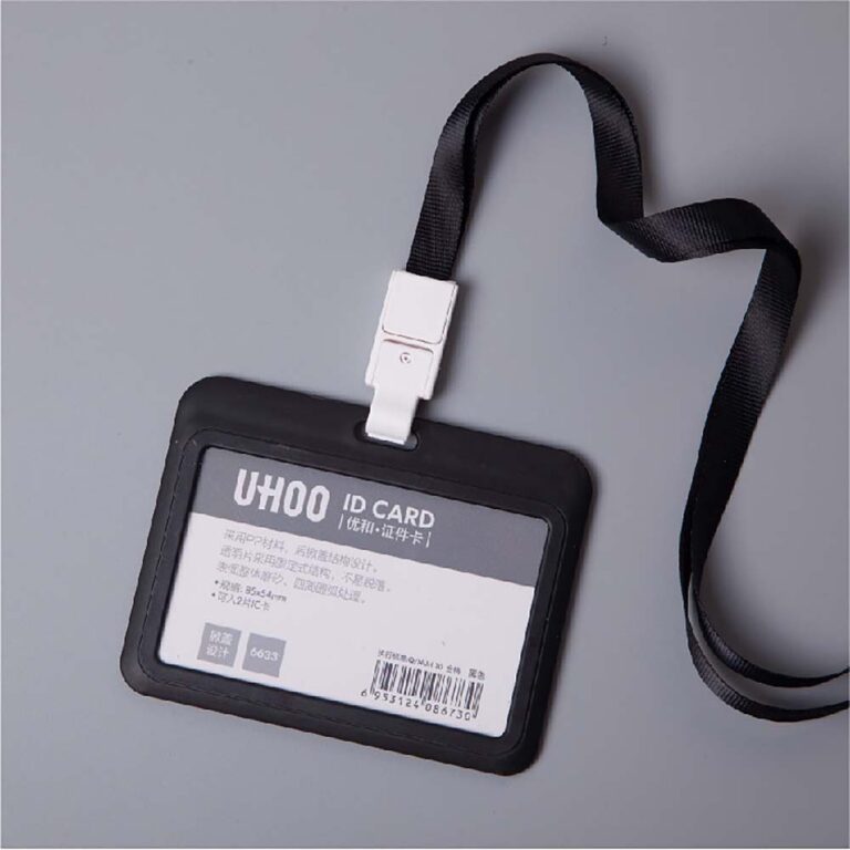 Bao đựng thẻ Uhoo cao cấp màu đen