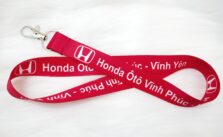 Dây đeo thẻ Satin HonDa