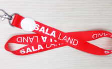 Dây đeo thẻ Satin Sala Land