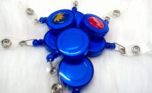 Yoyo co rút dây cao cấp màu xanh