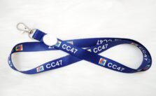 Dây đeo thẻ Satin CC47