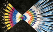 Dây đeo thẻ Satin Infonam