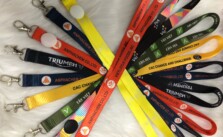 Dây đeo thẻ Polyester nhiều mẫu mã