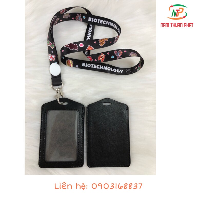 Bao đựng thẻ Simili màu đen