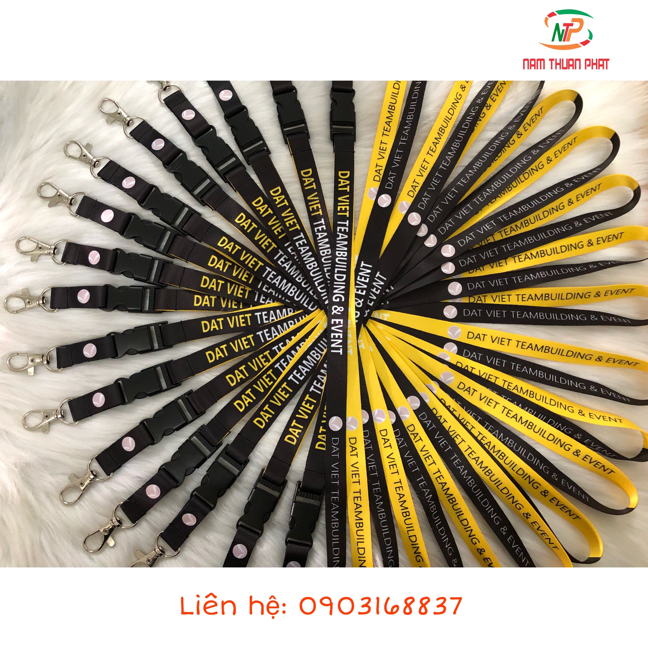 Dây đeo thẻ DAT VIET Teambuiding $ Event - Dây đeo thẻ sinh viên