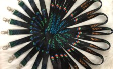 Dây đeo thẻ Satin FPT Software