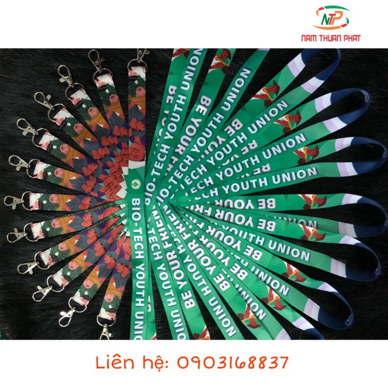Dây đeo thẻ ĐH Quốc tế TP.HCM – Mẫu 2