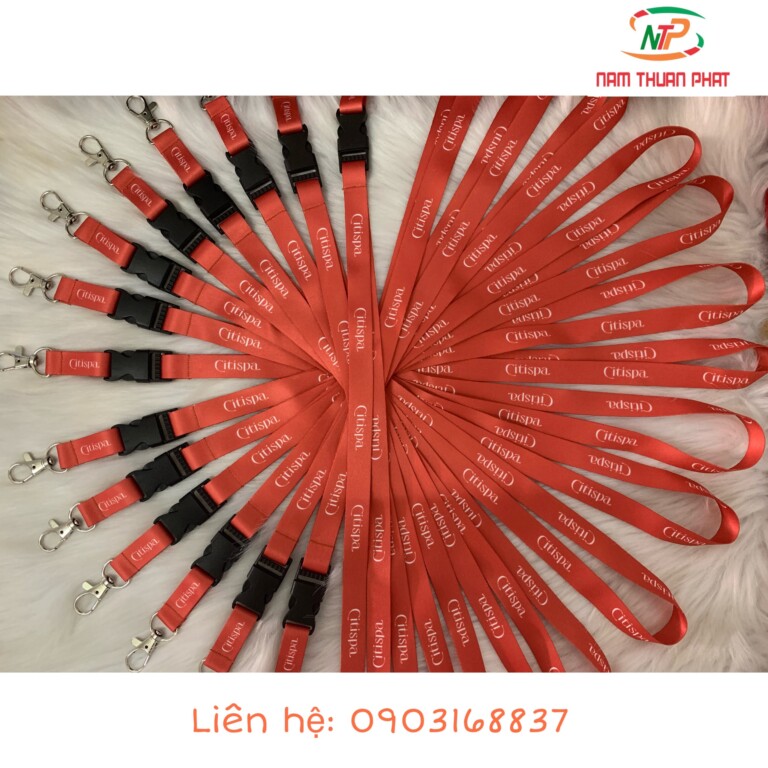 Dây đeo thẻ Satin CITYSPA