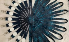 Dây đeo thẻ Satin F-HACKER